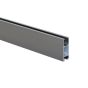 Bară aluminiu Sicilia dreptunghiular 200 cm, bronz deschis