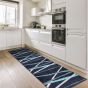 Traversă covor de bucătărie Gent blue 65 cm
