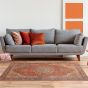 Covor Kayvon + sacoşa pentru covor 2022-red-beige 152x230 cm