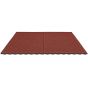 Classic placă din cauciuc 30x1000x1000mm roşu