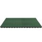 Classic placă din cauciuc 30x1000x1000mm verde