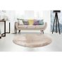 Covor Heaven light taupe 200 cm rotund