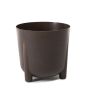 Frida ECO coffee ghiveci de flori, espresso 25,3x26x26 cm