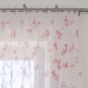 Spring perdea 300 cm alb-pink