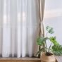 Perdea Mirrella batist brodat 290 cm ecru