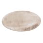 Covor Heaven light taupe 120 cm rotund