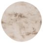 Covor Heaven light taupe 120 cm rotund
