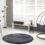 Covor Heaven graphite 120 cm rotund