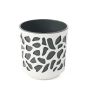 Duett 190 ghiveci din plastic 19,5x20 cm crem antracit