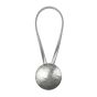Solares accesoriu pentru legare perdele rotund metal strieborná