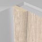 Element de închidere pentru panouri de perete şi de tavan 25 x 6mm Light grey oak