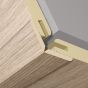 Element reglabil de acoperire colţ pentru panouri de perete şi de tavan Light grey oak