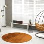 Covor Heaven amber 120 cm rotund