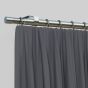 Apollo Set galerie telescopică cu 1 bară, din metal 200-350cm crom