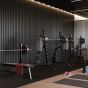 Panou acustic de perete MDF 12mm black matt-black