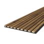 Panou acustic de perete MDF 12mm royal oak-black