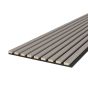 Panou acustic de perete MDF 12mm sandgray-black