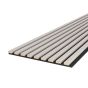 Panou acustic de perete MDF 12mm cashmere-black
