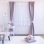 Perdea Dolly voile 180 cm alb