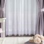 Perdea Polly voile 280 cm alb
