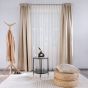 Perdea Voile Roma brodată 290 cm ecru