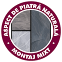 Montay Mixt - Aspect de piatră naturală